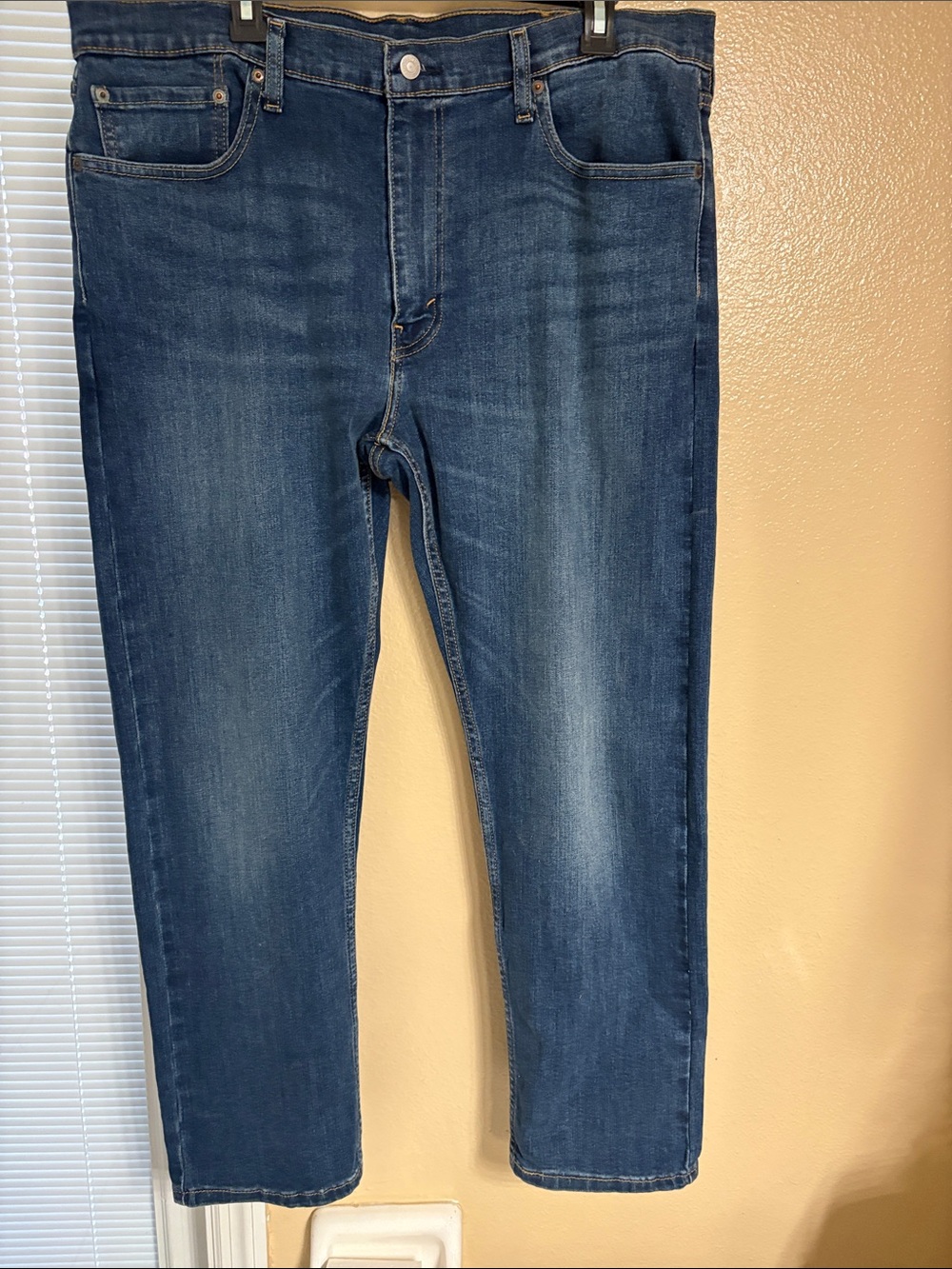 Levi's Men's Straight Leg Jeans in Blue Denim